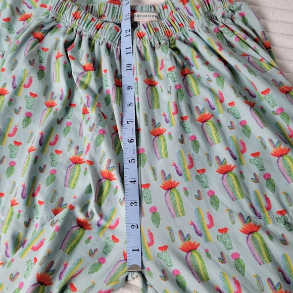 🌵 Earthbound Trading Co Cactus Print Pajama Set –Size Small Soft Cozy Sleepwear - Picture 8 of 10